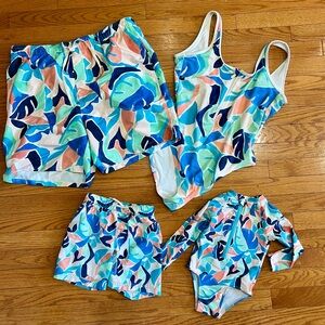 Old Navy Matching Swimsuits